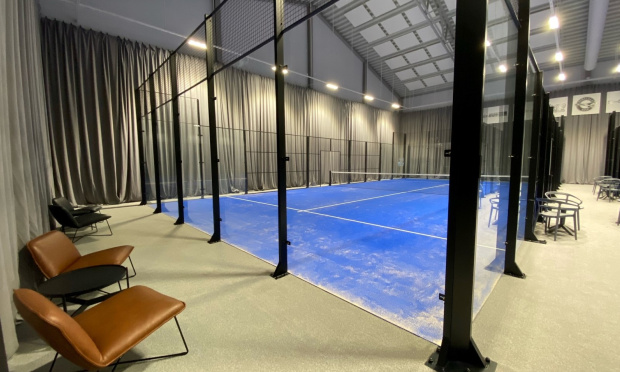 padelbanor padel tomelilla golf & padelhall Saltex