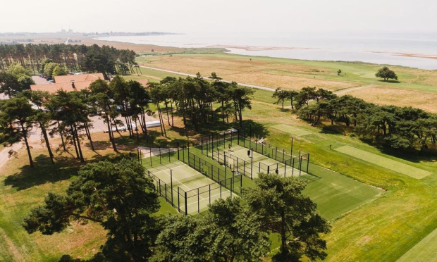 padelbanor padelbana aluminium barsebäck golf Saltex